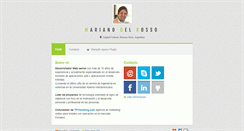 Desktop Screenshot of mdelrosso.com